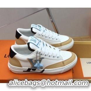 Cheap Price Louis Vuitton Charlie Sneakers Beige 1ABYVP