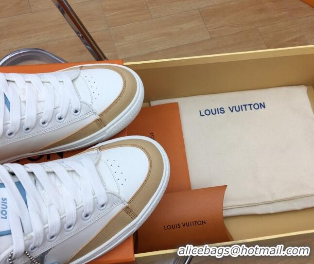 Cheap Price Louis Vuitton Charlie Sneakers Beige 1ABYVP