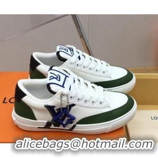 Luxury Louis Vuitton Charlie Sneakers Green 1ABYVP 904036