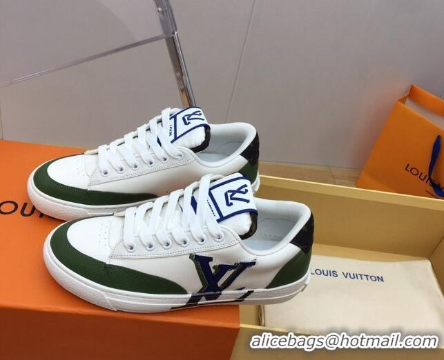 Luxury Louis Vuitton Charlie Sneakers Green 1ABYVP 904036