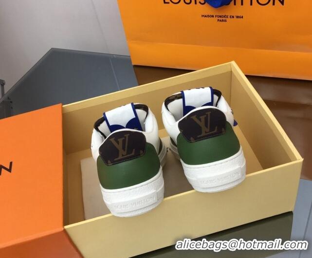 Luxury Louis Vuitton Charlie Sneakers Green 1ABYVP 904036