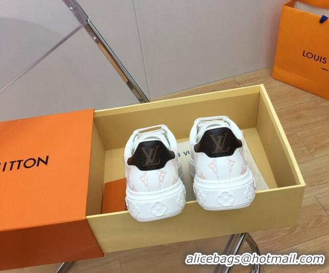 est Price Louis Vuitton Time Out Sneakers in Monogram Leather White/Multicolor 1ABR2K 904040