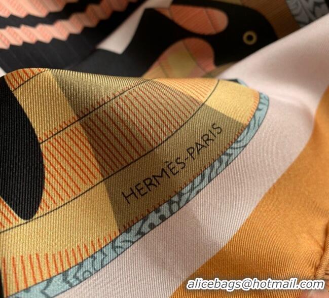 Top Quality Hermes Lanternes Ballons ET Cocardes 100% Silk Square Scarf 90x90cm H51624 2023