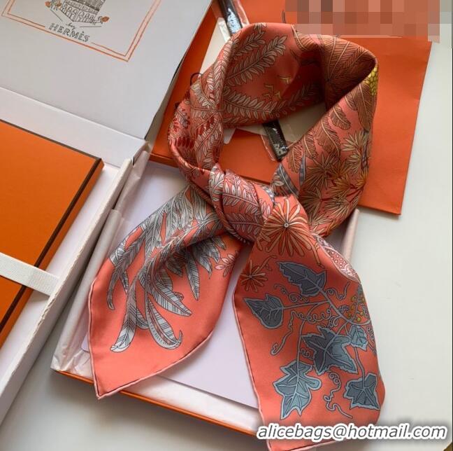 Inexpensive Hermes Le Jardin Des Peintres 100% Silk Square Scarf 90x90cm H51607 Pink 2023