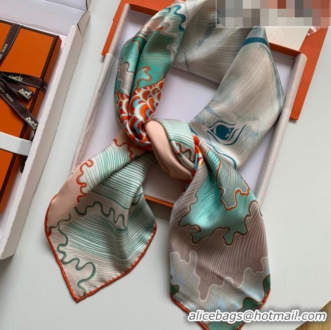 Buy Fashionable Hermes 100% Silk Square Scarf 90x90cm H51807 2023