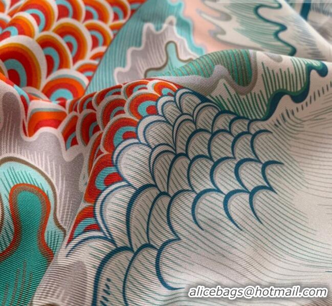 Buy Fashionable Hermes 100% Silk Square Scarf 90x90cm H51807 2023