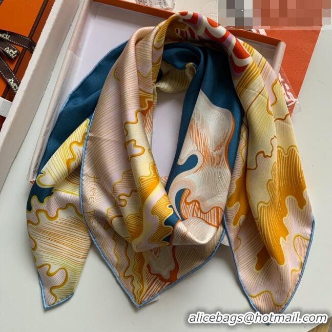 Good Looking Hermes 100% Silk Square Scarf 90x90cm H51808 2023