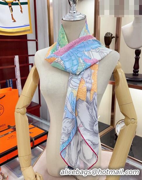 Trendy Design Hermes Silk Sqaure Scarf 90x90cm 061306 Pink 2023