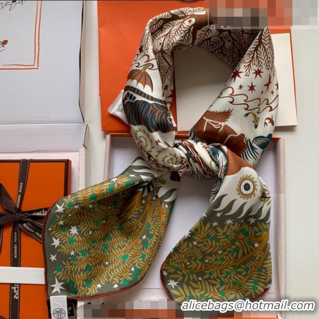 Super Quality Hermes Silk Sqaure Scarf 90x90cm 061309 Green 2023