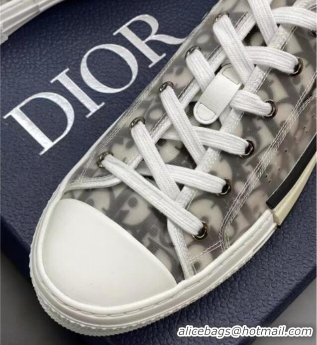 Best Product Dior B23 Low-top Sneakers in White and Black Dior Oblique Canvas 236207