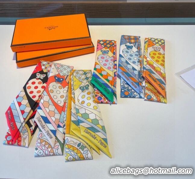 Top Quality Hermes Twilly Silk Bandeau Scarf H71806 2023