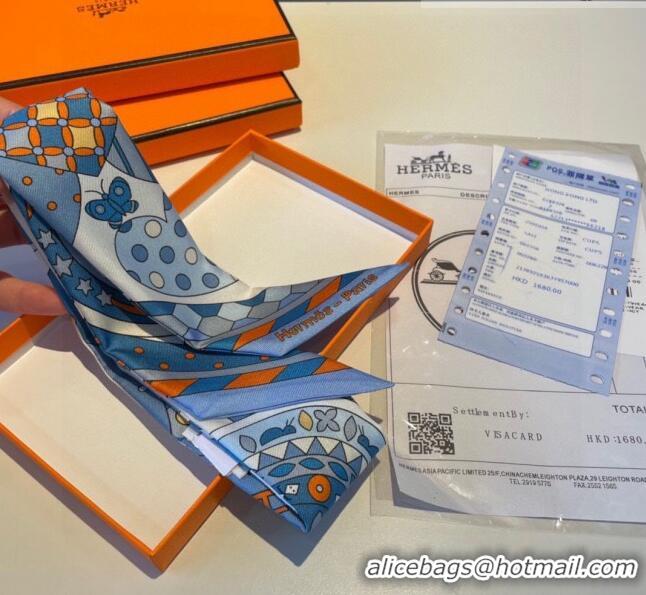 Buy Cheapest Hermes Twilly Silk Bandeau Scarf H71807 2023