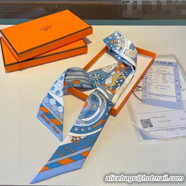 Buy Cheapest Hermes Twilly Silk Bandeau Scarf H71807 2023