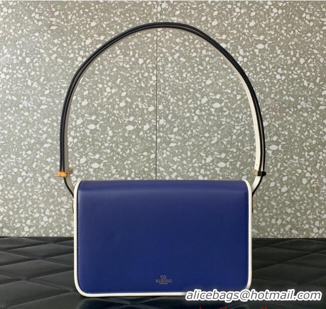 Famous Brand VALENTINO GARAVANI LETTER BAG 0M50 dark blue