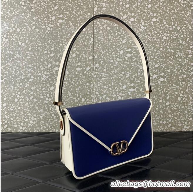 Famous Brand VALENTINO GARAVANI LETTER BAG 0M50 dark blue