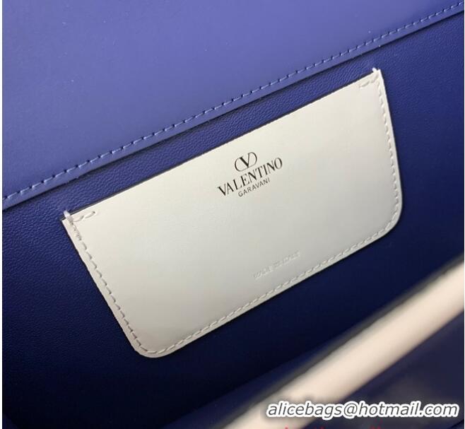 Famous Brand VALENTINO GARAVANI LETTER BAG 0M50 dark blue