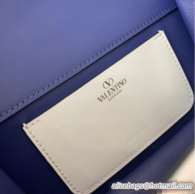 Famous Brand VALENTINO GARAVANI LETTER SMALL BAG 0M59 dark blue