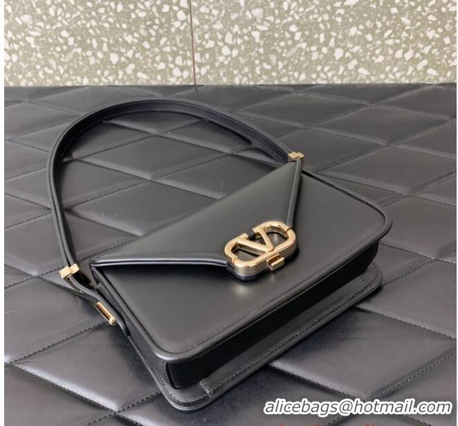 Well Crafted VALENTINO GARAVANI LETTER SMALL BAG 0M59 BLACK