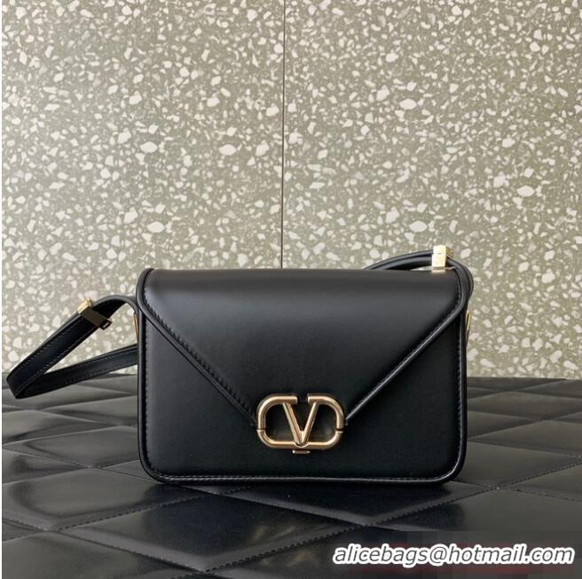 Well Crafted VALENTINO GARAVANI LETTER SMALL BAG 0M59 BLACK