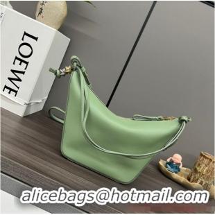 Luxury Discount Loewe Original Leather Shoulder Handbag C923 Green