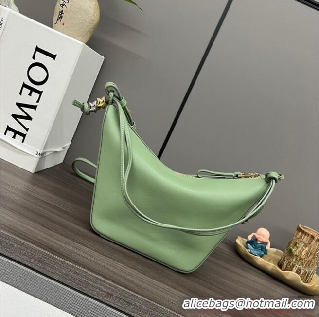 Luxury Discount Loewe Original Leather Shoulder Handbag C923 Green