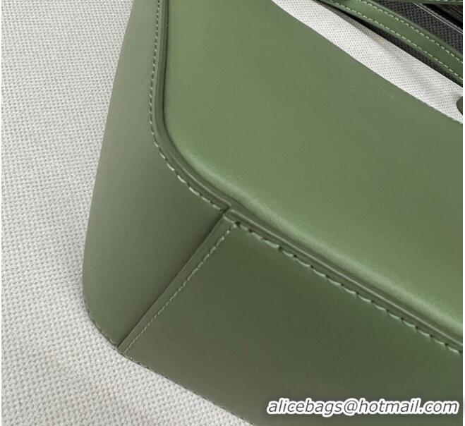 Luxury Discount Loewe Original Leather Shoulder Handbag C923 Green