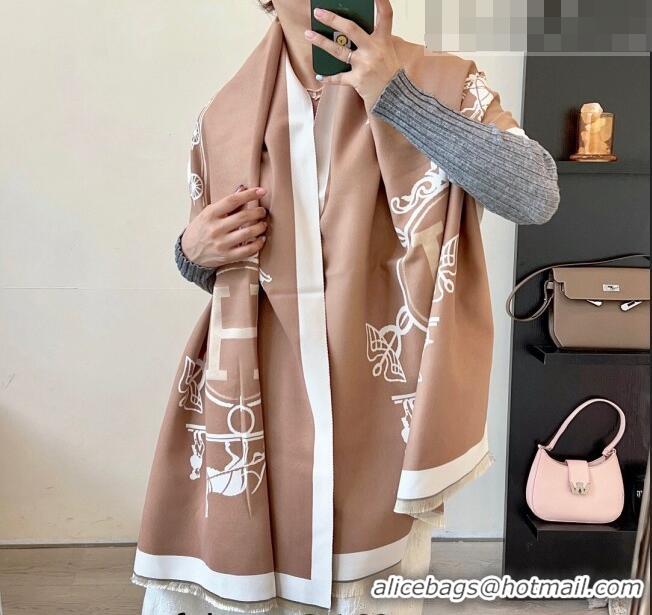 Buy Cheapest Hermes Long Scarf 65x180cm H08232 Beige 2023