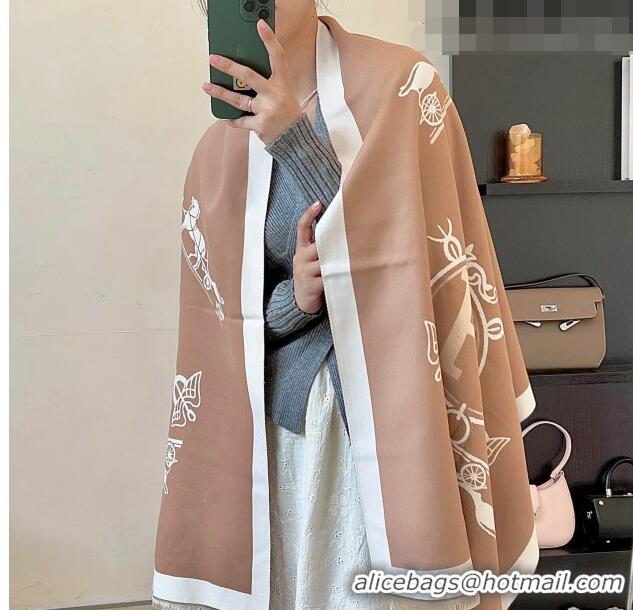 Buy Cheapest Hermes Long Scarf 65x180cm H08232 Beige 2023