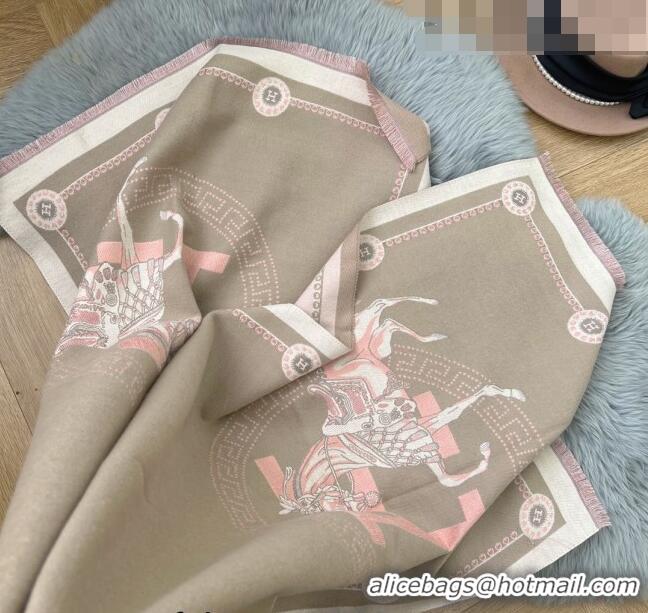 Good Quality Hermes Long Scarf 65x180cm H08233 Beige 2023