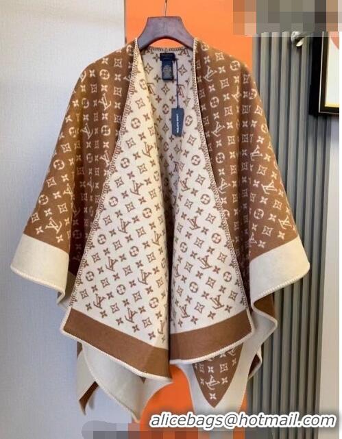 Luxury Discount Louis Vuitton Monogram Cape 0905 Brown 2023