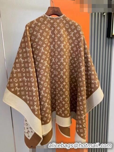 Luxury Discount Louis Vuitton Monogram Cape 0905 Brown 2023