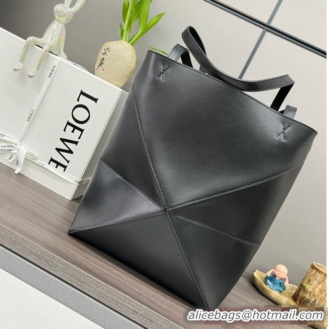 Best Price Loewe Original Leather Shoulder bag 052316 Black