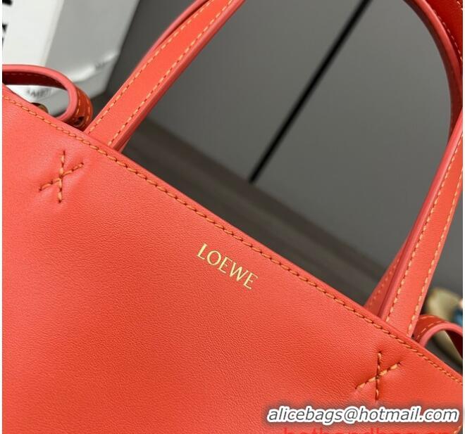 Good Taste Loewe Original Leather small Shoulder bag 052322 Orange