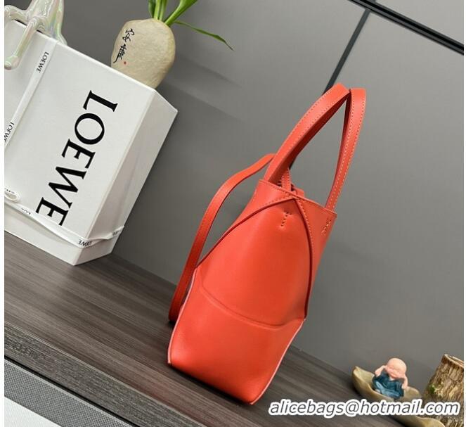 Good Taste Loewe Original Leather small Shoulder bag 052322 Orange