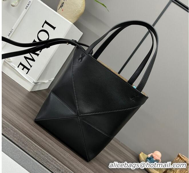 Good Product Loewe Original Leather small Shoulder bag 052322 Black