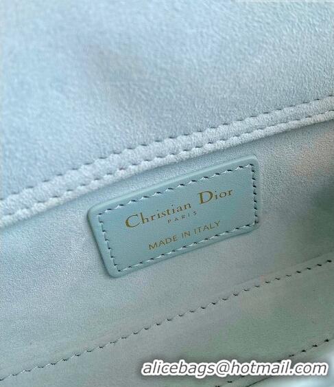 Inexpensive Dior Lady D-Joy Micro Bag in Placid Blue Cannage Lambskin CD8055 2023