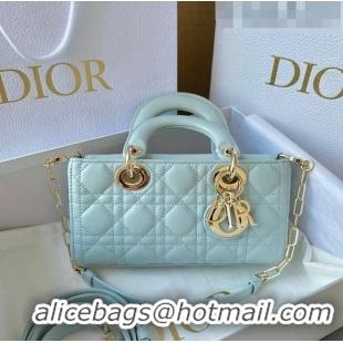 Buy Discount Dior Small Lady D-Joy Bag in Placid Blue Cannage Lambskin CD8056 2023