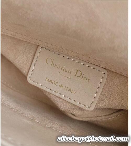 Top Quality Dior Lady D-Joy Micro Bag in Cannage Lambskin with Heart Motif Sand CD8057 Beige 2023