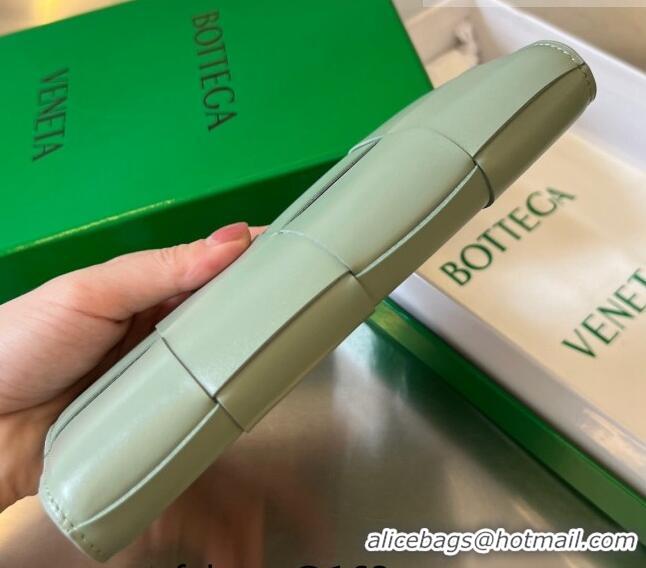 Cheapest Bottega Veneta Intrecciato Leather Long Wallet 679845 Light Sage Green 2023