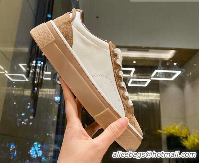 Best Grade Dior x Denim Tears Sneakers in Leather and Suede White/Brown 831051