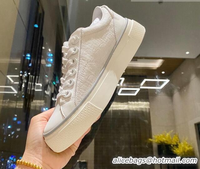 Most Popular Dior x Denim Tears Sneakers in Oblique Fabric and Suede White 831053