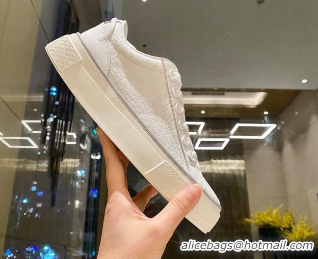 Most Popular Dior x Denim Tears Sneakers in Oblique Fabric and Suede White 831053