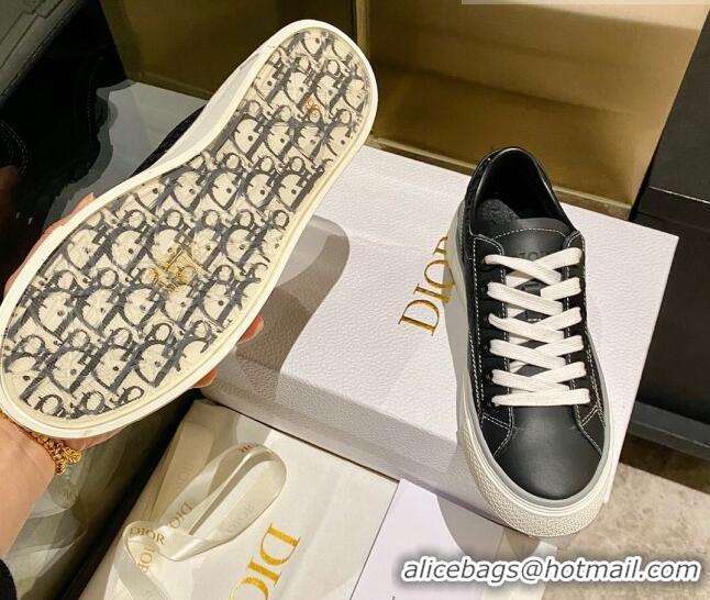 Luxury Dior x Denim Tears Sneakers in Oblique Fabric and Suede Black 831054