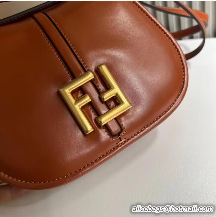 Buy Inexpensive Fendi Cmon Mini leather bag 8BS082 Brown