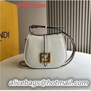 Famous Brand Fendi Cmon Mini leather bag 8BS082 White