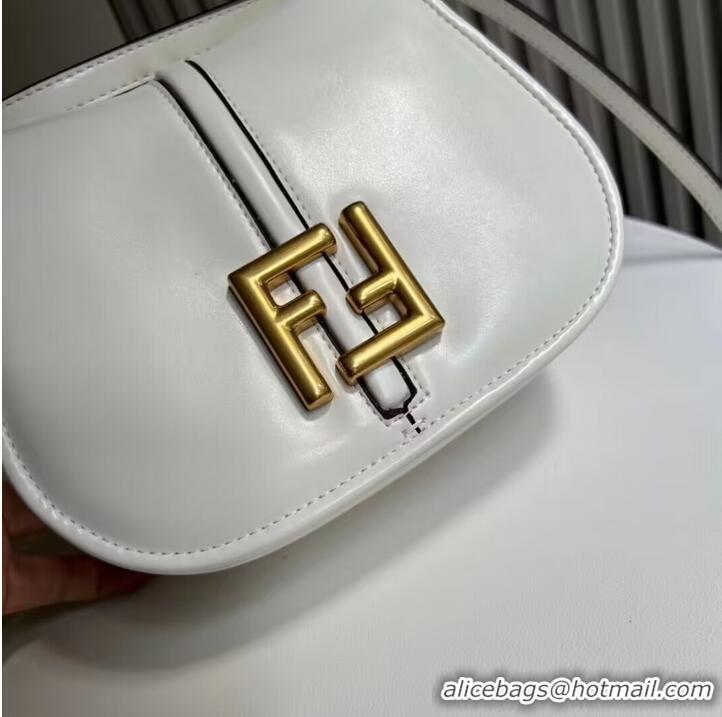 Famous Brand Fendi Cmon Mini leather bag 8BS082 White