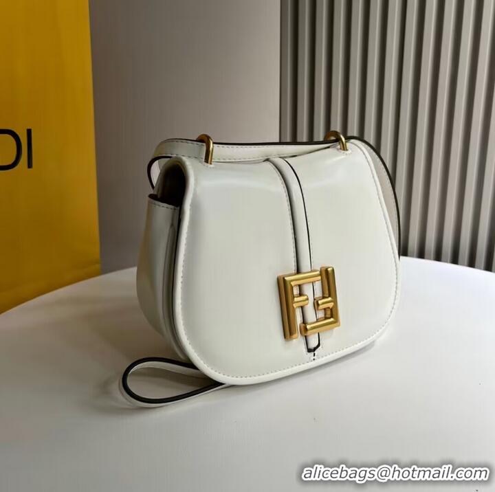 Famous Brand Fendi Cmon Mini leather bag 8BS082 White