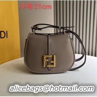 Buy Cheap Fendi Cmon Mini leather bag 8BS082 Dove gray