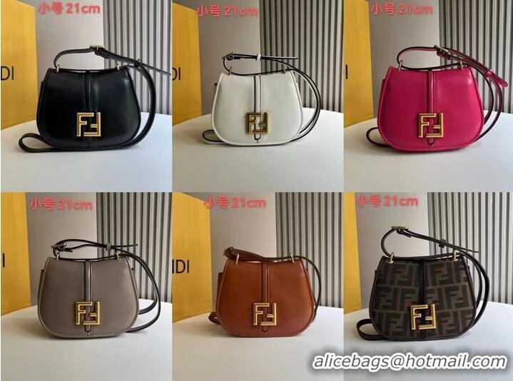 Buy Cheap Fendi Cmon Mini leather bag 8BS082 Dove gray