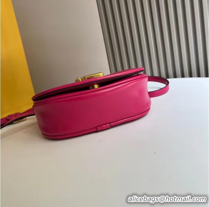 Grade Design Fendi Cmon Mini leather bag 8BS082 Fuchsia